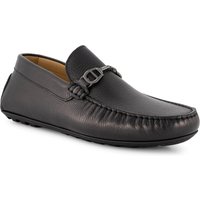 AIGNER Herren Slipper schwarz Glattleder von aigner