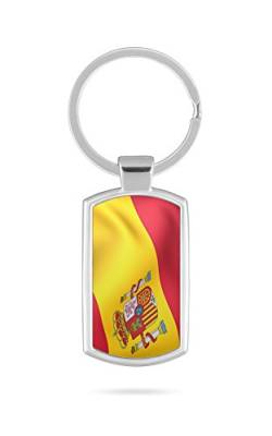 Schlüsselanhänger mit Gravur Wunschtext Name Spanien Barcelona 1 von aina