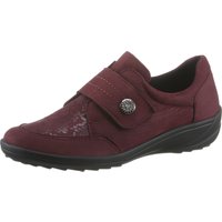 Sieh an! Damen Klettschuh bordeaux von airsoft comfort+