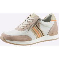 Witt Damen Sneaker, weiß-camel von airsoft modern+