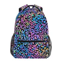 Kinderrucksack, Schultasche Große Kapazität Studenten Büchertasche Rucksack Rucksack Rucksack für Jungen Mädchen Erwachsene Teenager, Leopard 104, Einheitsgröße, Kinderrucksack von alaza