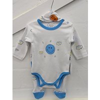 albimini Kinderanzug Baby Anzug 3-teilig Hose-Body/Overall-Tuch von albimini