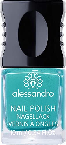 alessandro Nagellack 918 Baltic Blue, 10 ml von alessandro