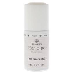 alessandro Striplac Peel or Soak French Rosé – LED-Nagellack in zartem Rosé für eine klassische French Maniküre – Für perfekte Nägel in 15 Minuten – 1 x 8ml von alessandro