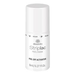 alessandro Striplac Peel or Soak -VEGAN- Peel-Off Aktivator - Ablösen von Striplac – Für perfekte Nägel in 15 Minuten, 8ml von alessandro