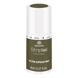 alessandro Striplac UV-Nagellack The Elephant Way– Schonend und langanhaltend – Einfache Entfernung dank Peel-Off-Technologie – Vegan und tierversuchsfrei – 8 ml von alessandro