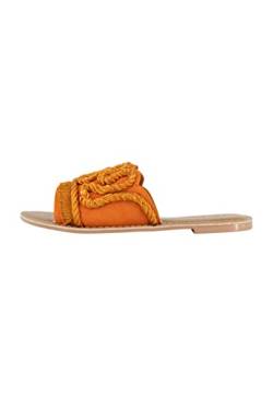 aleva Damen 27026590-AL04, Orange, 38 Sandal, EU von aleva