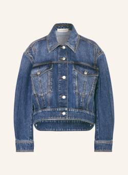 Alexander Mcqueen Jeansjacke blau von alexander mcqueen