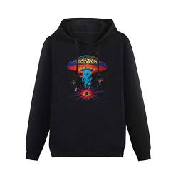 Boston Spaceship Album Cover Band Vintage Style Hoodies Long Sleeve Pullover Loose Hoody Mens Sweatershirt Size M von algem