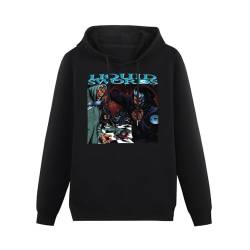 Liquid Swords Hoody Long Sleeve Funny Black Vintage Gift Men Hoodie Size XL von algem