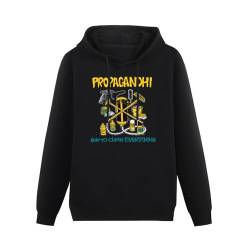 Propagandhi How to Clean Everything Canadian Punk Rock Hoodies Long Sleeve Pullover Loose Hoody Mens Sweatershirt Size XL von algem