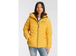 Outdoorjacke ALIFE & KICKIN "JuellaAK" Gr. S, gelb (amber) Damen Jacken Outdoorjacken von alife and kickin