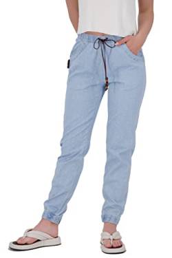 ALIFE and Kickin AlisiaAK B Pants Damen Freizeithose, Hose Light Denim L von alife & kickin