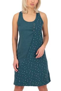 ALIFE and Kickin CameronAK B Sleeveless Dress Damen Sommerkleid, Kleid Tidal Teal Melange L von alife & kickin