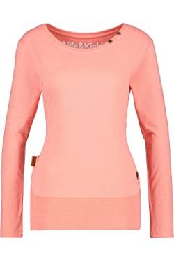 ALIFE and Kickin CocoAK A Long Longsleeve Damen Langarmshirt Peach S von alife & kickin