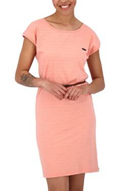 ALIFE and Kickin ElliAK B Shirt Dress Damen Sommerkleid, Kleid Peach Melange XS von alife & kickin