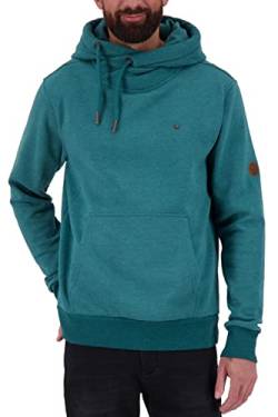 ALIFE and Kickin JohnsonAK A Sweat Herren Kapuzensweatshirt, Sweatshirt Forest Melange XXL von alife & kickin