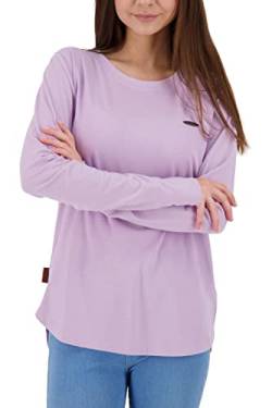 ALIFE and Kickin LeaAK A Longsleeve Damen Langarmshirt Lavender XS von alife & kickin