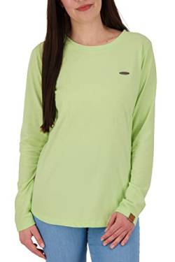 ALIFE and Kickin LeaAK A Longsleeve Damen Langarmshirt Lime S von alife & kickin