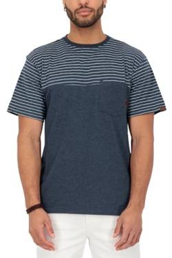 ALIFE and Kickin LeopoldAK Shirt Herren T-Shirt Marine Melange L von alife & kickin