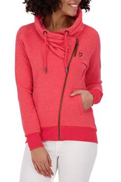 ALIFE and Kickin LimaAK A Sweatjacket Damen Sweatjacke Coral Melange XS von alife & kickin