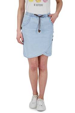 ALIFE and Kickin LucyAK DNM A Skirt Damen Light Denim L von alife & kickin