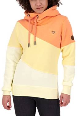 ALIFE and Kickin StacyAK A Hoodie Sweatshirt Damen Kapuzensweatshirt, Pullover Butter Melange XXL von alife & kickin