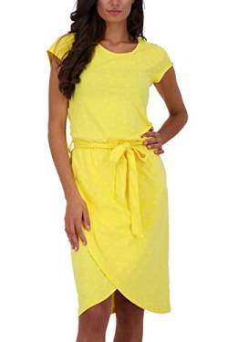 ALIFE and Kickin TheaAK Dress Damen Sommerkleid, Kleid Citron XXL von alife & kickin