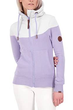 ALIFE and Kickin ValenaAK A Sweatjacket Damen Sweatjacke, Jacke digital Lavender Melange L von alife & kickin