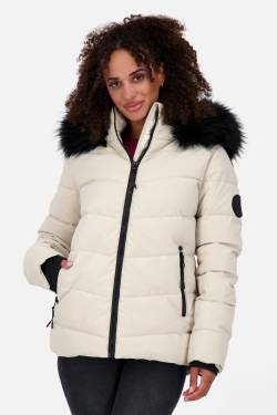 AdelaAK A Puffer Jacket  Beige von alifeandkickin