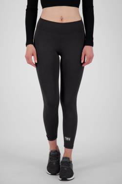 Alloverprint und sportliche Details: Die AriaAK Leggings für aktive Frauen Schwarz von alifeandkickin