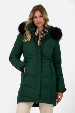 AmaliaAK A Puffer Coat  Dunkelgrün von alifeandkickin