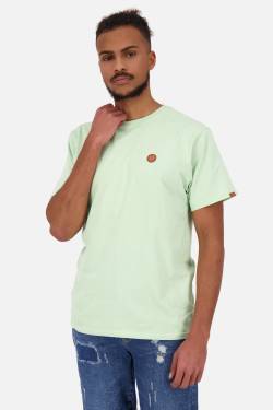 Basic-Shirt für Herren MaddoxAK A in schlichtem Design Grün von alifeandkickin