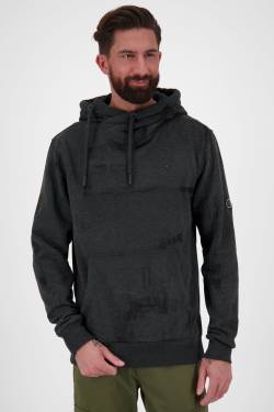 Bequemer Komfort mit dem JohnsonAK B Hoodie für Herren Schwarz von alifeandkickin