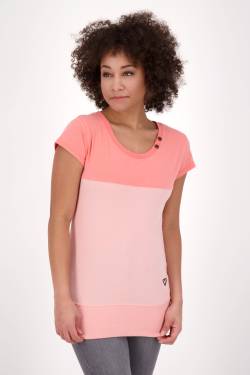 Bequemes Jerseyshirt für Damen CoraAK A - lässige Eleganz Rosa von alifeandkickin