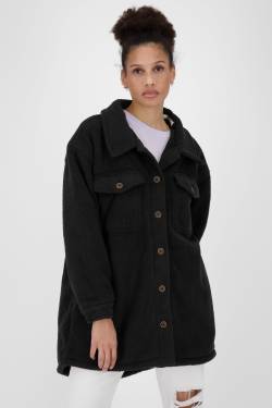 CarolinaAK G - Kuschelige Damen Teddyjacke für alle Fälle Schwarz von alifeandkickin