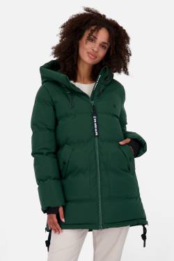 CathyAK A Puffer Parka  Dunkelgrün von alifeandkickin