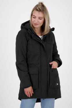 CharlizeAK A - Damen Winterjacke von Alife and Kickin Schwarz von alifeandkickin