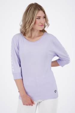 ClaudeAK A T-Shirt Damen  Violett von alifeandkickin