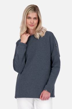 Crewneck Pullover Damen DeniseAK A Dunkelblau von alifeandkickin