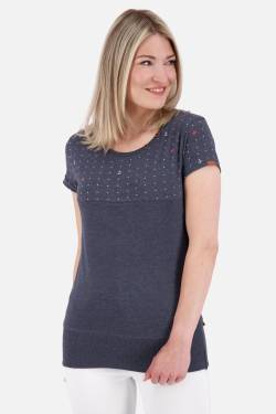 Damen Freizeitshirt CoraAK B: Vielseitig kombinierbarer Style Dunkelblau von alifeandkickin