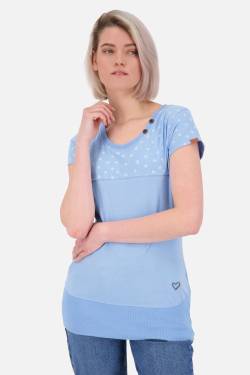 Damen Freizeitshirt CoraAK B: Vielseitig kombinierbarer Style Hellblau von alifeandkickin