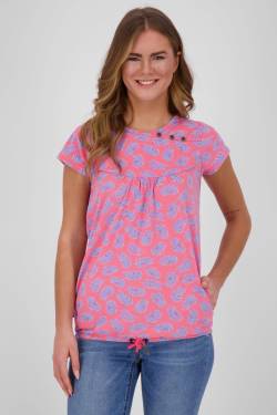 Damen T-Shirt SummerAK für einen verspielter Look Pink von alifeandkickin
