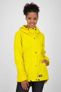 Damenjacke ElmaAK - Komfortable Übergangsjacke für aktive Frauen Gelb von alifeandkickin