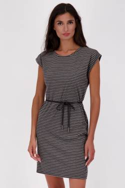 Damenkleid EllenAK Z mit Bindegürtel: Individuell anpassbar für eine perfekte Silhouette Schwarz von alifeandkickin