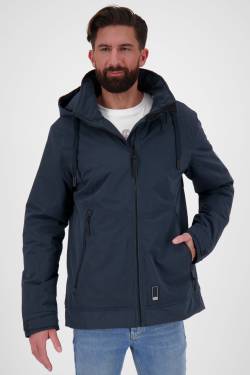 Don EstebanAK A Winterjacke Herren mit Kapuze Dunkelblau von alifeandkickin