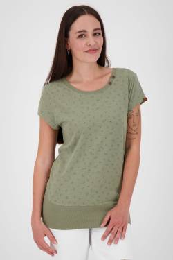 Feminines Kurzarmshirt CocoAK B für stylische Frauen Grün von alifeandkickin