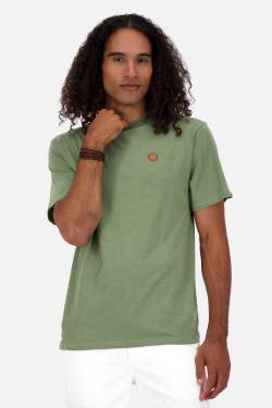 Herren T-Shirt MaddoxAK A Basic Grün von alifeandkickin