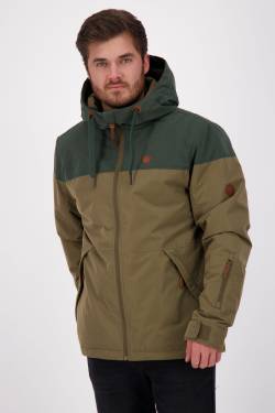 Herrenjacke Mr DiamondAK O -  Sportlich, stylisch und warm Dunkelgrün von alifeandkickin