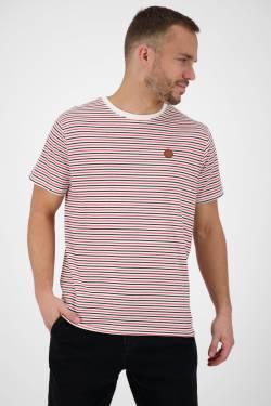 Herrenshirt NicAK Z Trendiges Streifendesign für den Sommer Grau von alifeandkickin